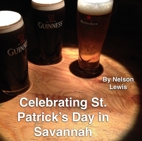 celebrating st. patrick's day in savannah by Nelson Lewis